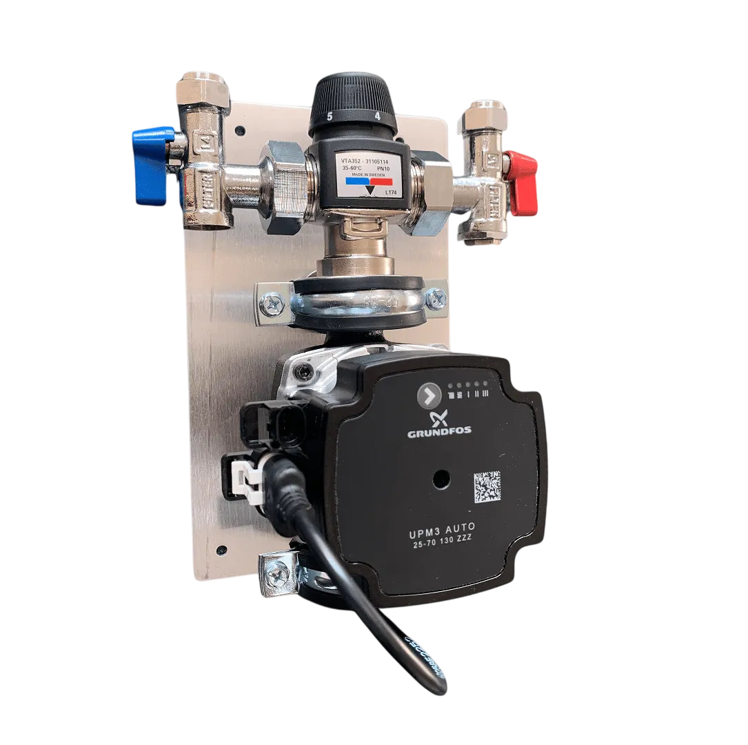 ESBE Single Room UFH Mixing Pump Pack with Grundfos UPM3 Flex
