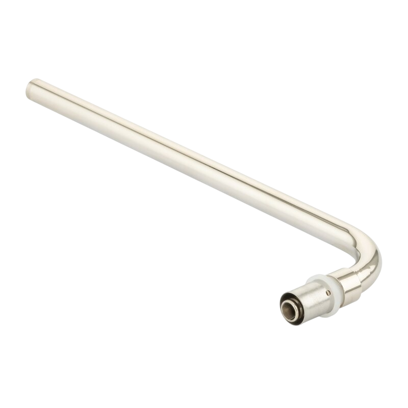 MLCP Press Radiator Elbow 16mm x 15mm with Pipe