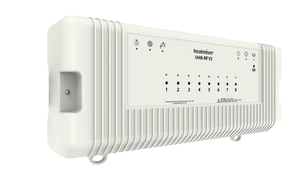 Heatmiser UH8-RF 8 Zone Wireless Wiring Centre