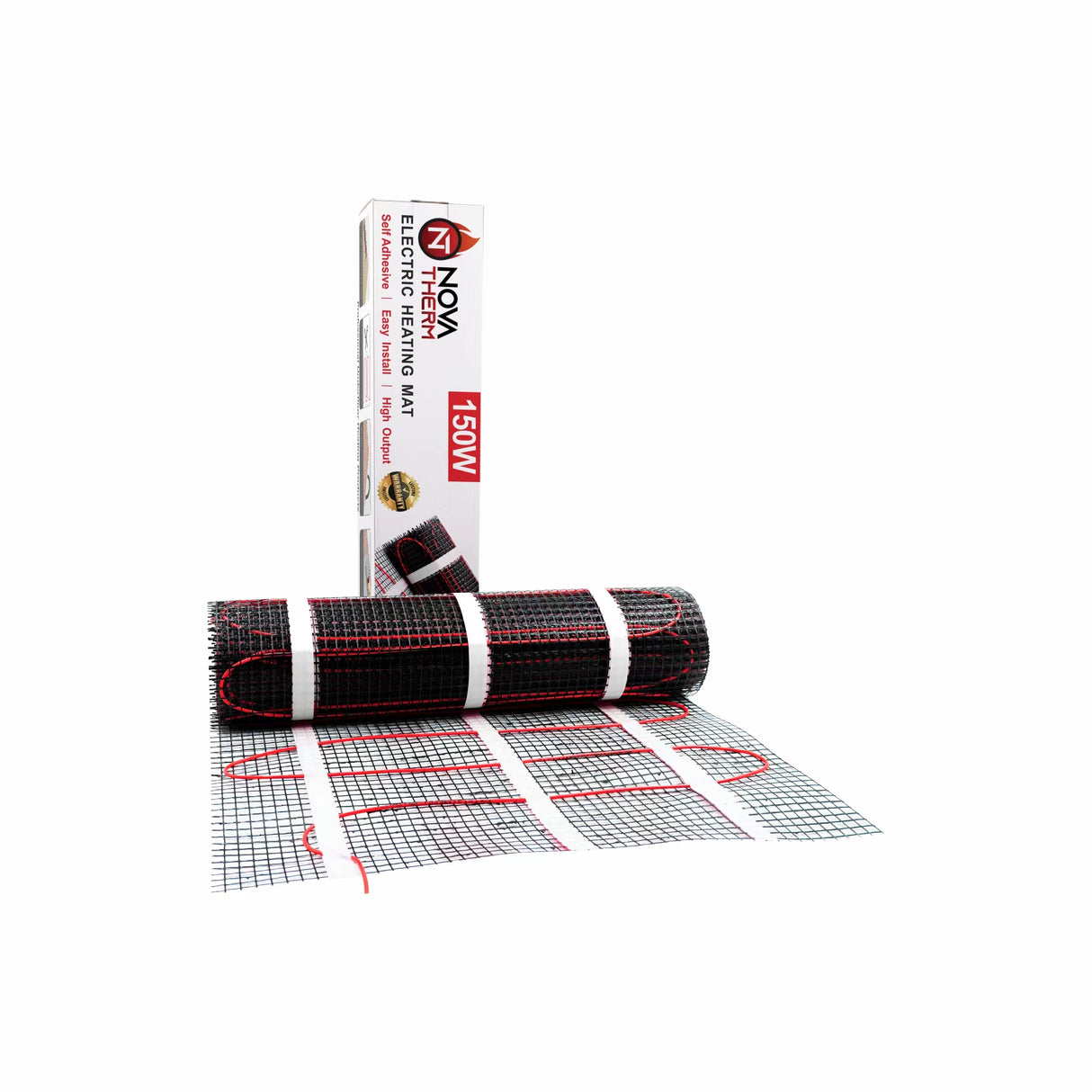 10.0m² NovaTherm Mat - Electric Underfloor Heating Mat - 150watts/m²