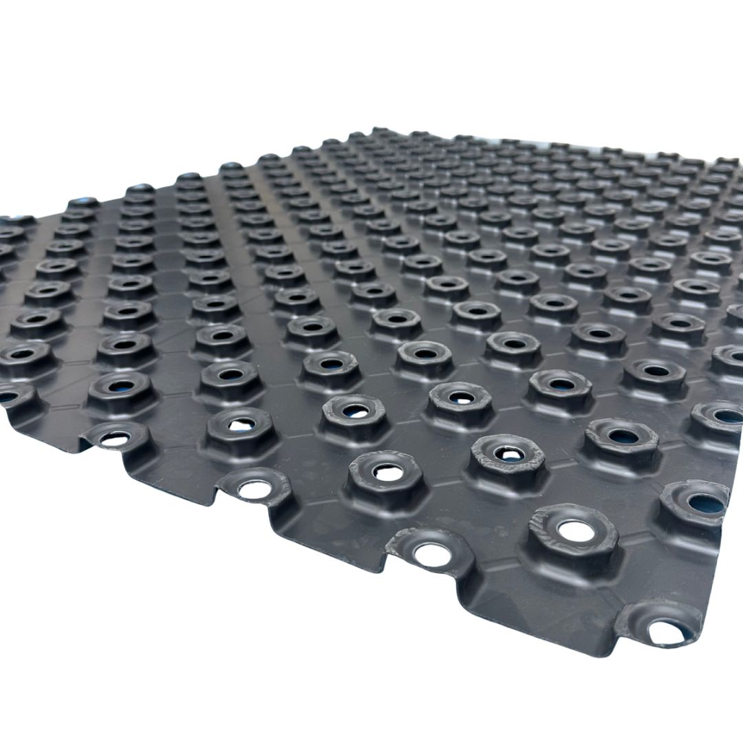 NovaTherm Underfloor Heating Plastic Castellated Floor Panel for 12mm Pipe