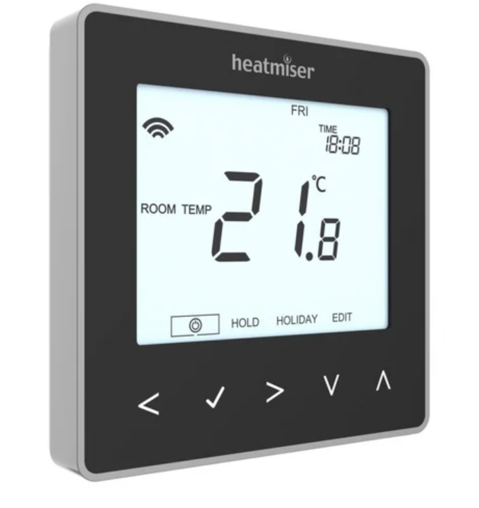 Heatmiser neoStat - Sapphire Black - 240volt