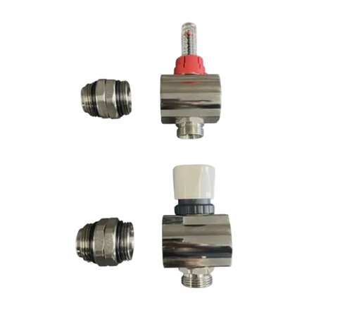 1 port Dualmix stainless steel manifold extension for adding a UFH loop