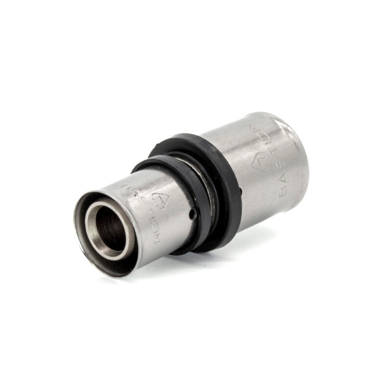 Unequal (Reducing) Straight Connector 25mm - 20mm Press Fit