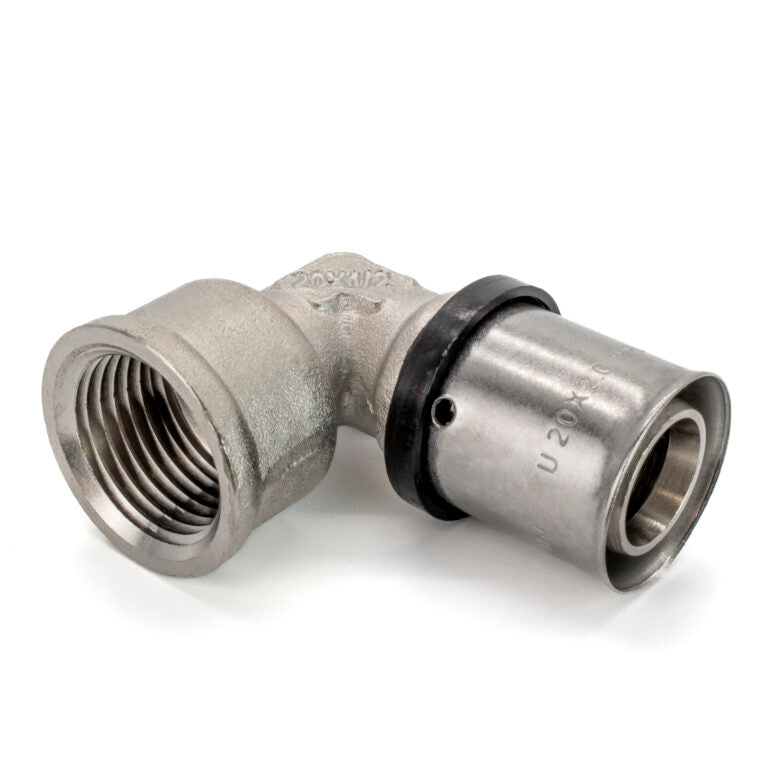 NovaTherm Female 20mm x 1/2" Press Fit Elbow