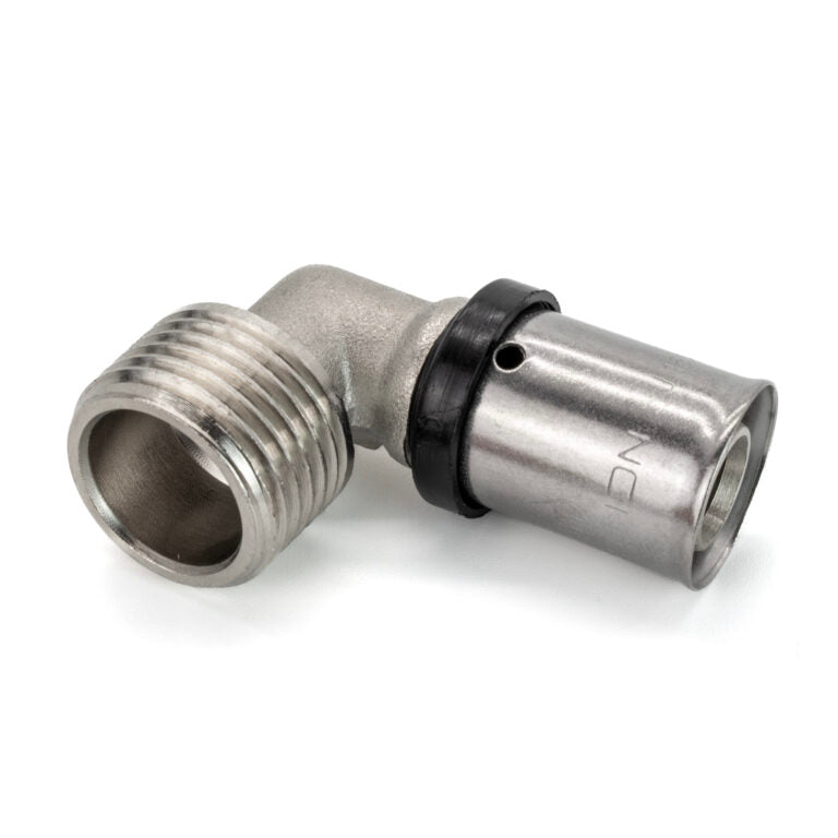 Male Press Fit Elbow 16mm - 1/2"