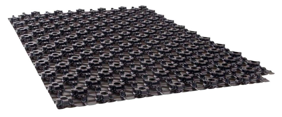MaxHeatSolo Castellated Egg Crate Panel for 12mm Pipe (1000 x 600mm) - Self Adhesive Backing
