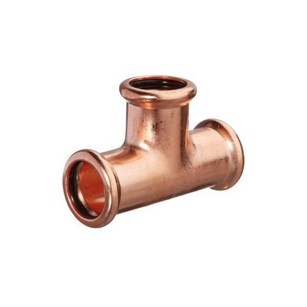 NovaTherm M Press Copper Equal Tee 22mm (Pack of 10x)