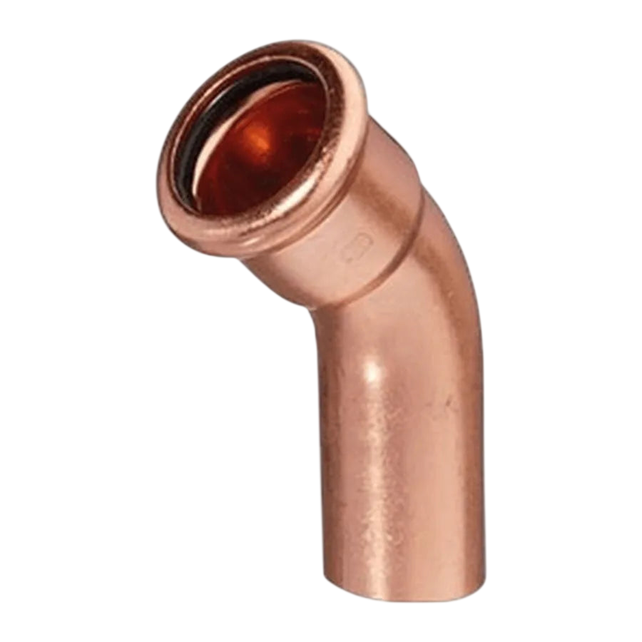 Copper M-Press Equal 45 Bend i/a