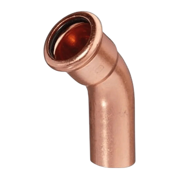 Copper M-Press Equal 45 Bend i/a