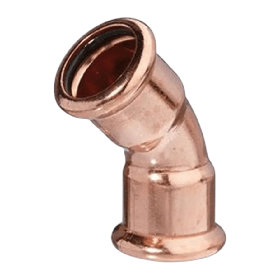 Copper M-Press Equal 45 Bend