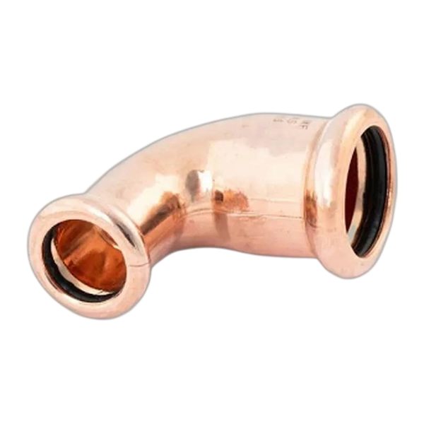 Copper M-Press Unequal Elbow