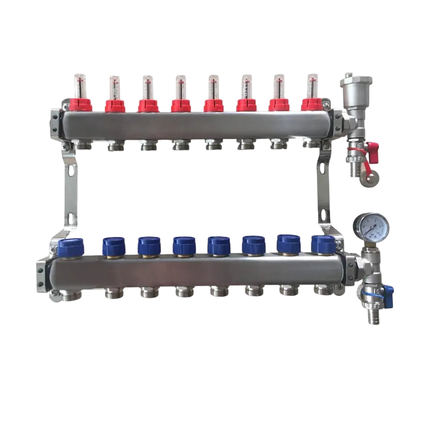 Dualmix Stainless Steel Manifold Assembly (2 to 12 Port)