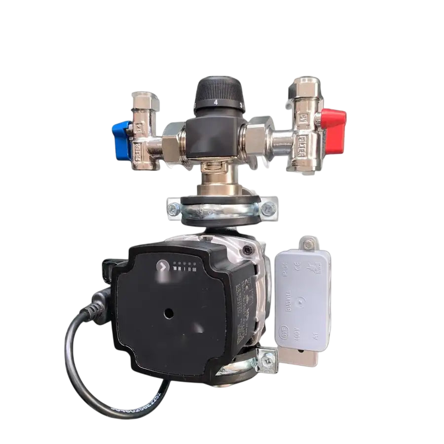 Single Room UFH Mixing Pump Pack with Grundfos UPM3 Flex (Pre-Assembled)