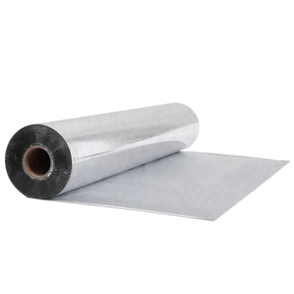 Reflective Aluminium Foil Insulation Roll for Underfloor Heating, 1m x 50m