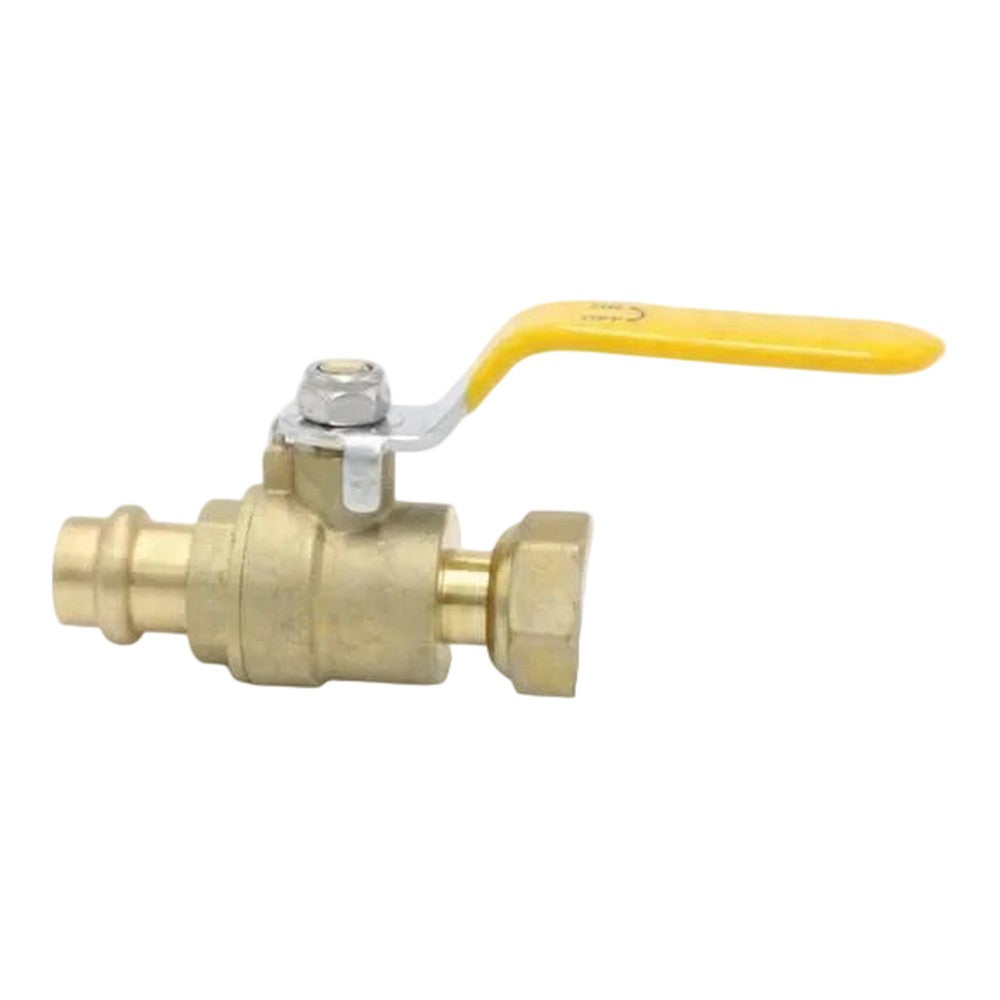 Copper M-Press Lever Ball Valve with Female Connection