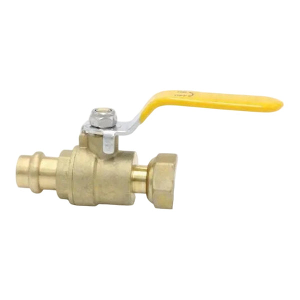 Copper M-Press Lever Ball Valve with Female Connection