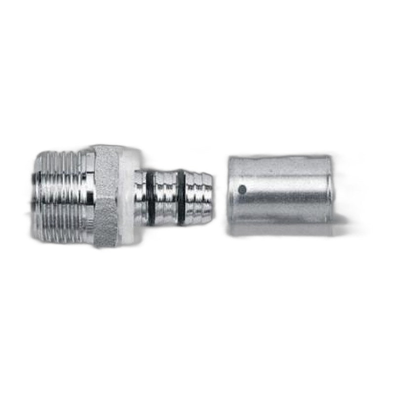 MLCP Press Fit Male Straight Union