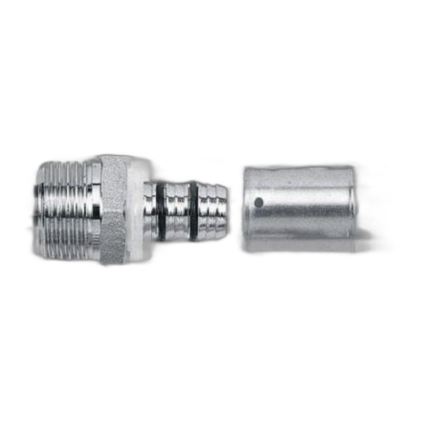 MLCP Press Fit Male Straight Union