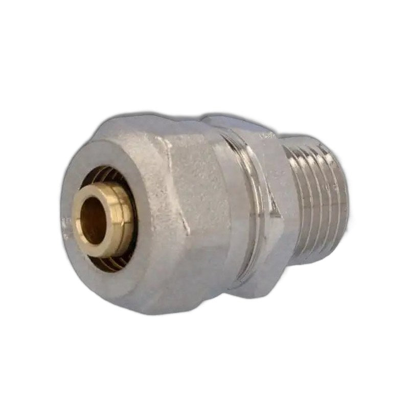 Male Straight Union 16mm x 1/2" Compression