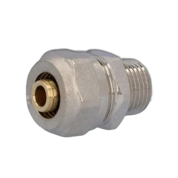 Male Straight Union 16mm x 1/2" Compression
