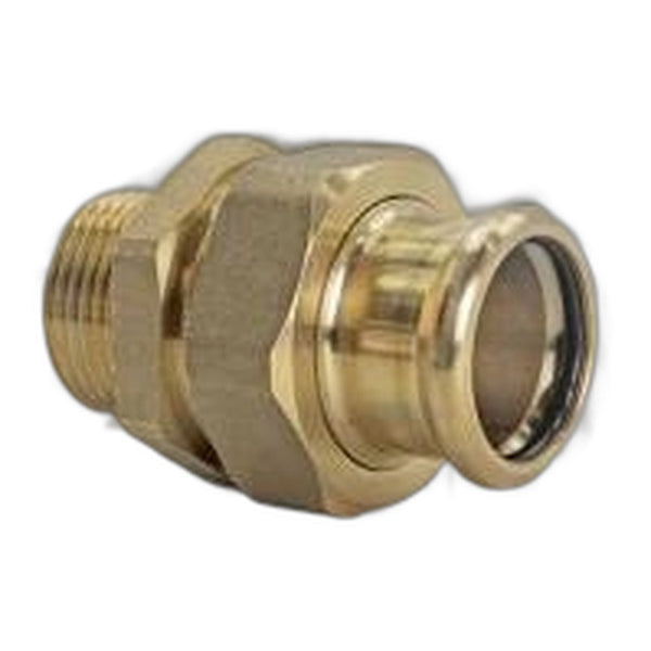 Copper M-Press Straight Union MI
