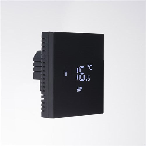 Whisper MU-050 PD Programmable Smart WiFi Touch Digital Thermostat, 230V, Black