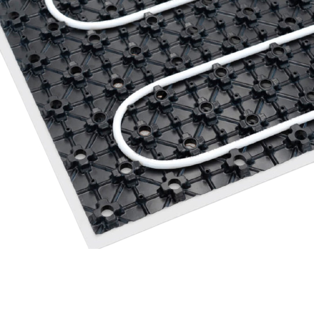NovaTherm NovaCrate Low Underfloor Heating Plastic Castellated Floor Panel for 12mm Pipe